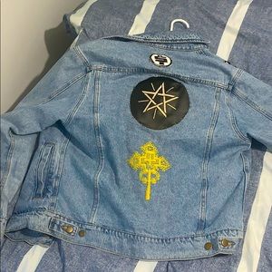 Logo jean jacket